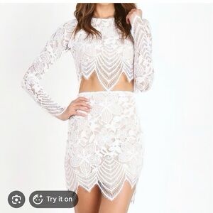 NWOT For Love and Lemons Guava Set (xs)